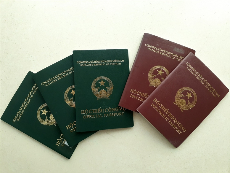 Hướng dẫn mới về cấp, gia hạn hộ chiếu ngoại giao, hộ chiếu công vụ